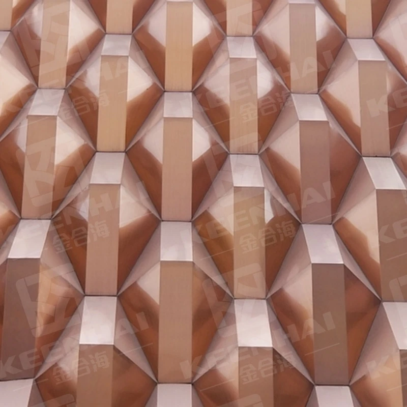 3D hliníkový dekoratívny nástenný panel